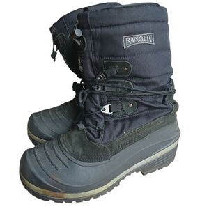 Ranger Men's Size 8 Black Winter Boots